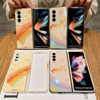 เคสโทรศัพท์มือถือ กันกระแทก ลาย Blu Ray สําหรับ Samsung Galaxy Z Fold 3 Fold 4 5G