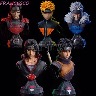 Francesco ตุ๊กตาฟิกเกอร์ PVC นารูโตะ Uchiha Itachi Sarutobi Hiruzen Tobirama Shisui ของเล่นสําหรับเด็ก