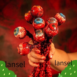 Lansel ลูกตาปลอม ยาง ออร์แกนมนุษย์ พร็อพสําหรับตกแต่งปาร์ตี้ สุ่มสี