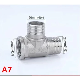 ข้อต่อสแตนเลส นิปเปิ้ลสแตนเลส ขนาด 4 หุน(1/2") คุณภาพดี ไม่เป็นสนิม!! Hplimbing YP-117