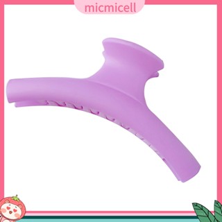 Mic_ กิ๊บติดผมอะคริลิค เนื้อแมตต์ ขนาดใหญ่ สีพื้น แฟชั่นสําหรับผู้หญิง 1 ชิ้น