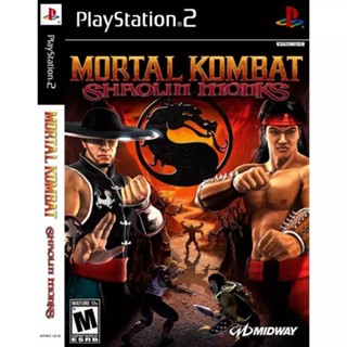 แผ่นเกมส์ mortal kombat Shaolin Monks Ps2