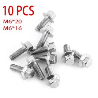 ⚡NEW 8⚡Quality New Practical HEX SCREWS 10 PCS/SET STAINLESS STEEL 16mm/ 20mm BOLTS