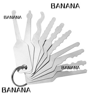 Banana1 ชุดเครื่องมือเปิดประตูอัตโนมัติ แบบสองด้าน แบบเปลี่ยน 10 ชิ้น ต่อชุด