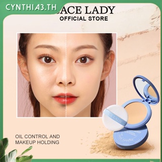 [ใหม่ 100%] 8g Sace Lady Matte Powder Flawless Oil Control Waterproof แป้งพัฟผสมรองพื้น Make-up Natural Concealer Ready Cynthia