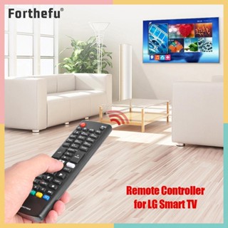 ★ Forthefu ★  รีโมตคอนโทรล ABS แบบเปลี่ยน สําหรับสมาร์ททีวี LG AKB75375608 อุปกรณ์เสริม HDTV