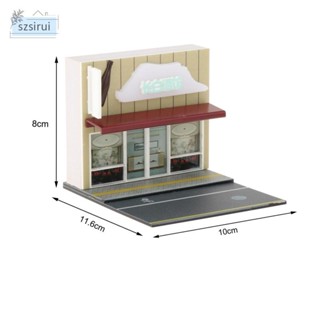 [szsirui] โมเดลอาคารสถาปัตยกรรม สเกล 1/64 สําหรับตกแต่งบ้านตุ๊กตา