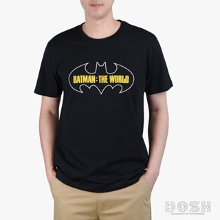 DOSH MENS T-SHIRTS BATMAN เสื้อยืด คอกลม แขนสั้นรุ่น9EBMT5050-BL