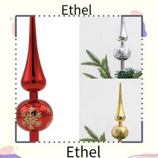 Ethel1 จี้พลาสติก รูปน้ําเต้า สําหรับตกแต่งต้นคริสต์มาส