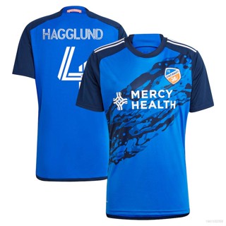 เสื้อยืดแขนสั้น ลายทีมชาติฟุตบอล Nick Hagglund FC Cincinnati พลัสไซซ์ 2023 MLS