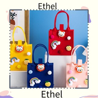 Ethel1 กระเป๋าสักหลาด ลายการ์ตูน ทนทาน สําหรับใส่ของขวัญ