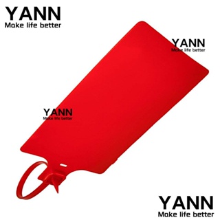 Yann1 ป้ายแท็กพลาสติก กันน้ํา สีแดง 100 ชิ้น 100 ชิ้น