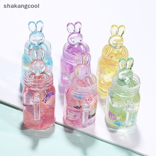 Shakangcool ฟิกเกอร์เรซิ่นเรืองแสง รูปการ์ตูนกระต่าย สําหรับทําเครื่องประดับ ของขวัญ DIY SGL