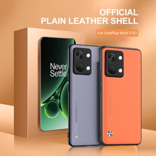 เคสโทรศัพท์มือถือหนัง PC แข็ง ซิลิโคนนิ่ม ผิวด้าน กันกระแทก สําหรับ OnePlus Nord 3 5G 2023 One Plus Nord3 5G CPH2491 6.74 นิ้ว