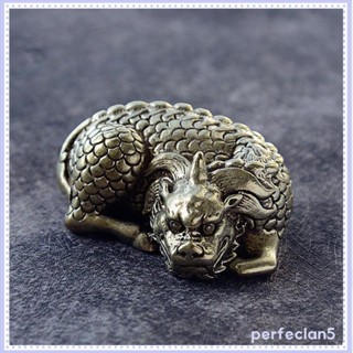 [Perfeclan5] ของสะสม รูปสัตว์นําโชค ทองแดง สําหรับโต๊ะทํางาน ชั้นวางของในรถยนต์