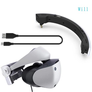 Will เครื่องขยายเสียงสเตอริโอ ภายนอก พร้อมแบตเตอรี่ในตัว 300mAh สําหรับหูฟัง PS VR2