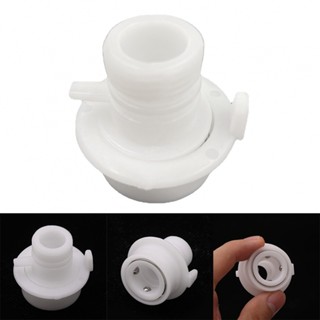 Convenient White Washing Machine Hose Coupler Suitable for Multiple Environments