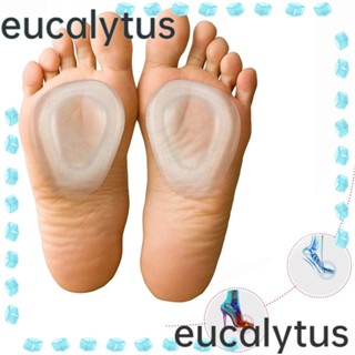 Eucalytus1 แผ่นเจลนวดเท้า บรรเทาอาการปวดเท้า กันลื่น สําหรับผู้หญิง