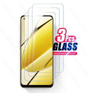 3PCS Full Cover Tempered Glass For Realme 11 4G 2023 Protective Glass Realmi 11 Realme11 4G 6.4" Realme 11 5G Phone Screen Protectors HD Film