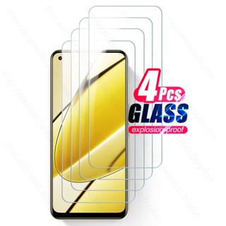 4PCS Tempered Glass Screen Protectors For Realme11 Realme 11 4G 6.4" Phone Protective Film Realm Relme Realme 11 5G 11 4G 2023