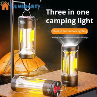 Lumiparty ไฟฉาย Led อเนกประสงค์ แบบพกพา พร้อมแม่เหล็ก สําหรับตั้งแคมป์กลางแจ้ง