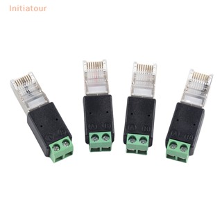 [Initiatour] อะแดปเตอร์แปลงขั้ว RJ45 เป็น RS485 RJ45 RJ45 เป็น RS485