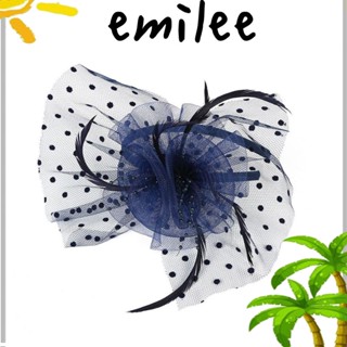 Emilee กิ๊บติดผม ผ้าชีฟอง ลูกไม้ แฟชั่น สําหรับปาร์ตี้ชา