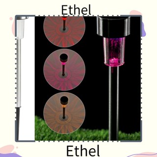 Ethel1 โคมไฟ LED กันน้ํา หลากสี สําหรับตกแต่งสวน กลางแจ้ง 6 ชิ้น 12 ชิ้น