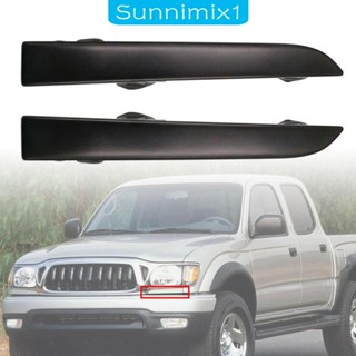 [Sunnimix1] แผงฟิลเลอร์ไฟหน้า อุปกรณ์เสริม สําหรับตกแต่ง 2 ชิ้น