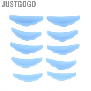 Justgogo Eyelash Perming Pad  Assistant Tool Reusable Curler Practical Eyelashes Accessory for Individual