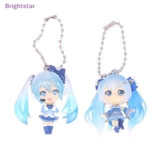 Brightstar พวงกุญแจ รูปการ์ตูน Hatsune Miku Kawaii น่ารัก ขนาด 4 ซม. สําหรับเด็กผู้หญิง 1 ชิ้น