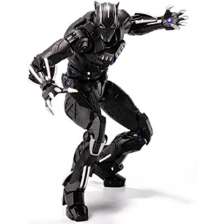 Fighting Armor Black Panther non-scale ABS &amp; die-cast painted finished product action figure[Direct from Japan]