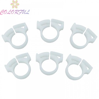 【COLORFUL】Hose Clamp For B15 B-15 Plastic Material Pool Cleaner White Color Cleaner Tool