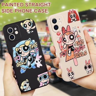 เคสโทรศัพท์มือถือ ซิลิโคนนิ่ม TPU กันกระแทก ลายการ์ตูน Powerpuff Girls สําหรับ Infinix Hot 10 9 PLAY 10S Hot 11s Note 10 Tecno Spark 6 GO Pro