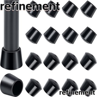 Refinement ยางครอบขาเก้าอี้ ทรงกลม กันลื่น กันการสึกหรอ อุปกรณ์เสริมเฟอร์นิเจอร์ ตกแต่งบ้าน 8 ชิ้น