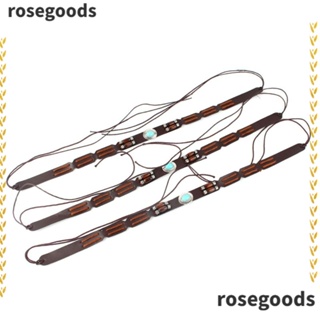 Rosegoods1 หัวเข็มขัดหนัง PU แฮนด์เมด ปรับได้ สําหรับตกแต่งหมวก DIY