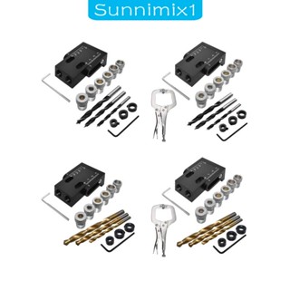 [Sunnimix1] จิ๊กเจาะรูเฉียง อลูมิเนียม มุม 15 องศา DIY สําหรับงานไม้