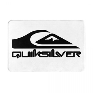 Quiksilver (2) พรมเช็ดเท้า ผ้าสักหลาด กันลื่น ดูดซับน้ํา แห้งเร็ว สําหรับห้องน้ํา 16x24 นิ้ว พร้อมส่ง