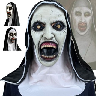 The Nun 2 Nun Mask หน้ากากยาง น่ากลัว สําหรับปาร์ตี้ฮาโลวีน