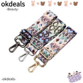 Okdeals เข็มขัดไนล่อน ปรับได้ ทนทาน แบบเปลี่ยน อุปกรณ์เสริม สําหรับกระเป๋าถือผู้หญิง