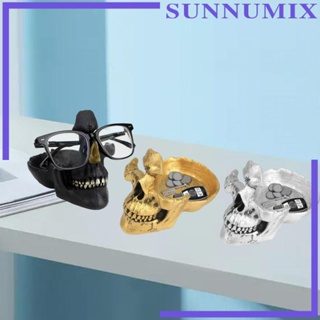 [Sunnimix] ชั้นวางแว่นตากันแดด รูปกะโหลกศีรษะ สําหรับตกแต่งบ้าน ออฟฟิศ ฮาโลวีน