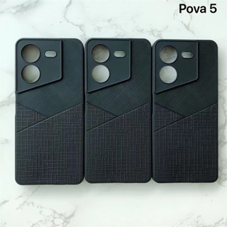 Tecno Pova 5 เคสซิลิโคน เนื้อแมตต์ สีแคนดี้ ป้องกันเต็มรูปแบบ