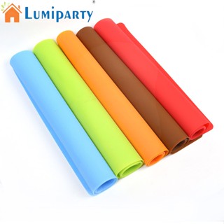 Lumiparty แผ่นรองจาน ซิลิโคน อเนกประสงค์ ทนความร้อน กันลื่น สําหรับโต๊ะรับประทานอาหาร (40 X 60 ซม.)