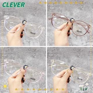 Clever แว่นตา ป้องกันแสงสีฟ้า กรอบเบาพิเศษ ทนทาน สําหรับสํานักงาน