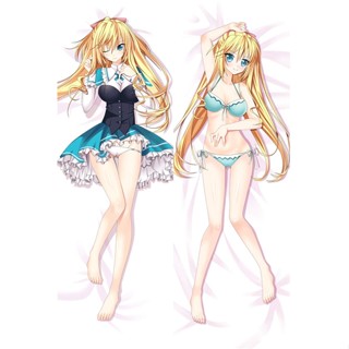 Lilith Bristol ปลอกหมอน ลายอนิเมะ Absolute Duo Dakimakura ขนาด 50x150 ซม. สําหรับกอดร่างกาย