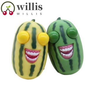 Willis ลูกตาป๊อปอิท แตงโมเด้งกลับช้า ของเล่นบีบแตงโม เกมป๊อปอิท ตาระเบิด นุ่ม แถบแตงโม เด็กผู้ชาย เด็กผู้หญิง