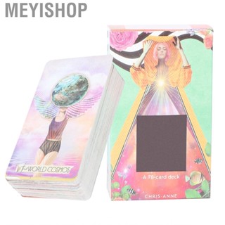 Meyishop Tarot Deck Cards  Divination Fate Card English Language for Enthusiasts Friends Party