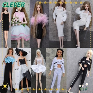 Clever ชุดเดรสกระโปรง หลายสไตล์ อุปกรณ์เสริม สําหรับตุ๊กตา 30 ซม. 1/6 BJD DIY