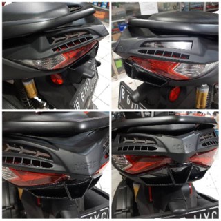 ฝาครอบป้องกันไฟท้าย สําหรับ Ducktail ductail new nmax 2020-2022