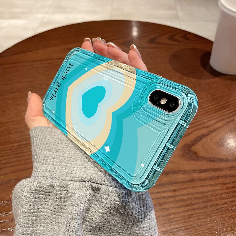 Love HeartถุงลมนิรภัยสำหรับVivo Y11 Y12 Y15 Y17 Y20 Y19   Y22 Y22s Y33s Y35 V21 V25 ราคา ถูกที่สุด ดีลบีเคเค แกลเลอรีภาพที่ 4